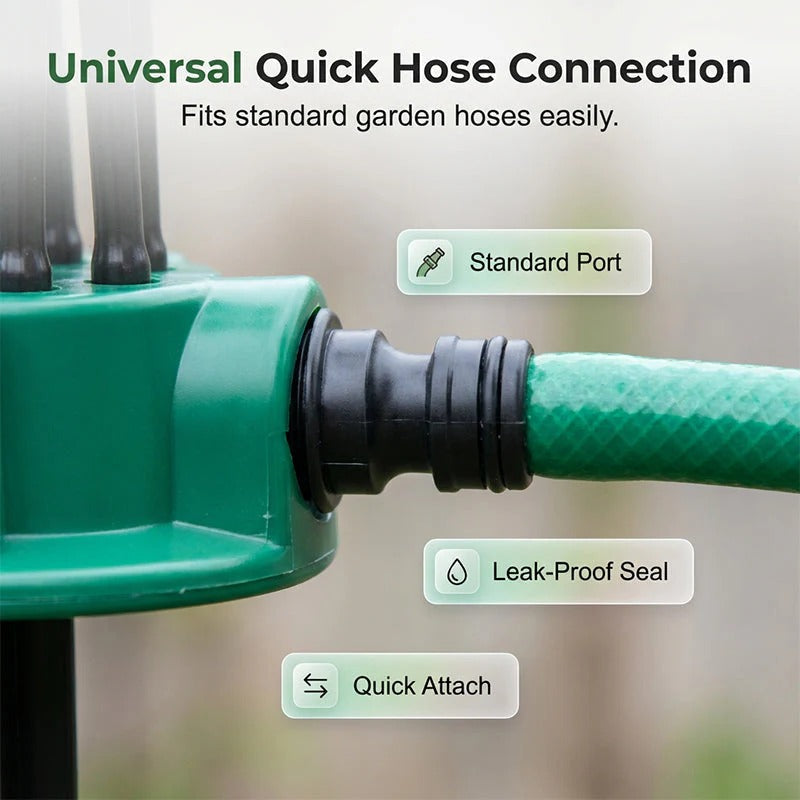 رشاش ري للحدائق بتغطية 360 درجة | 360° Coverage Precision Garden Irrigation Sprinkler