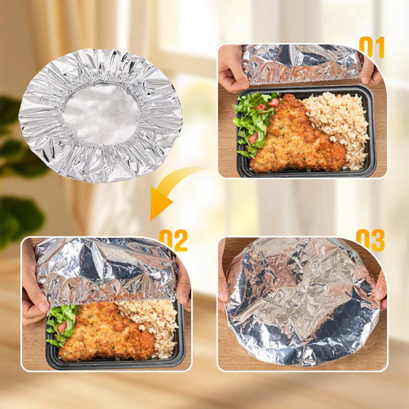 Aluminum Foil Heat-retaining Cover | أغطية حفظ الحرارة من رقائق الألومنيوم
