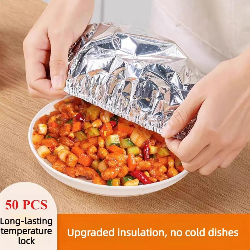 Aluminum Foil Heat-retaining Cover | أغطية حفظ الحرارة من رقائق الألومنيوم