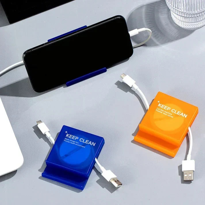 Charging Cable Organizer and Storage Box | Data Cable Storage Box