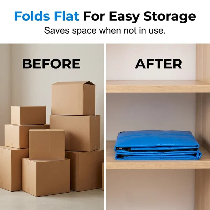 Collapsible Storage & Moving Bag | حقيبة تخزين ونقل كبيرة قابلة للطي