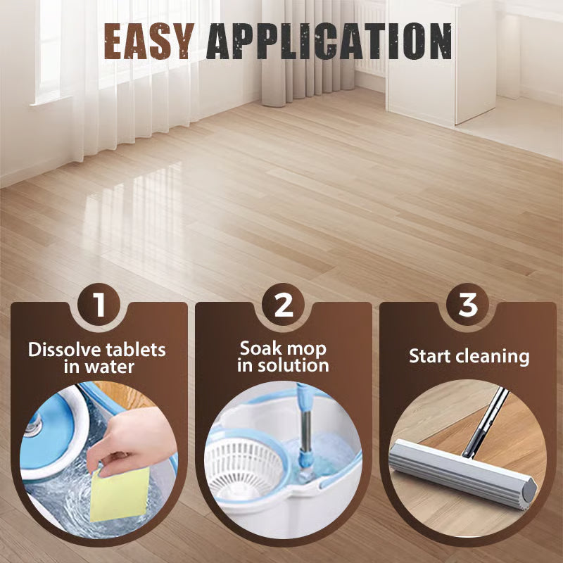 Multipurpose Dissolvable Floor Cleaning Sheets | شرائح تنظيف أرضيات قابلة للذوبان