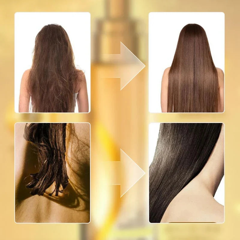 بخاخ زيت خفيف لتنعيم الشعر يدوم طويلاً