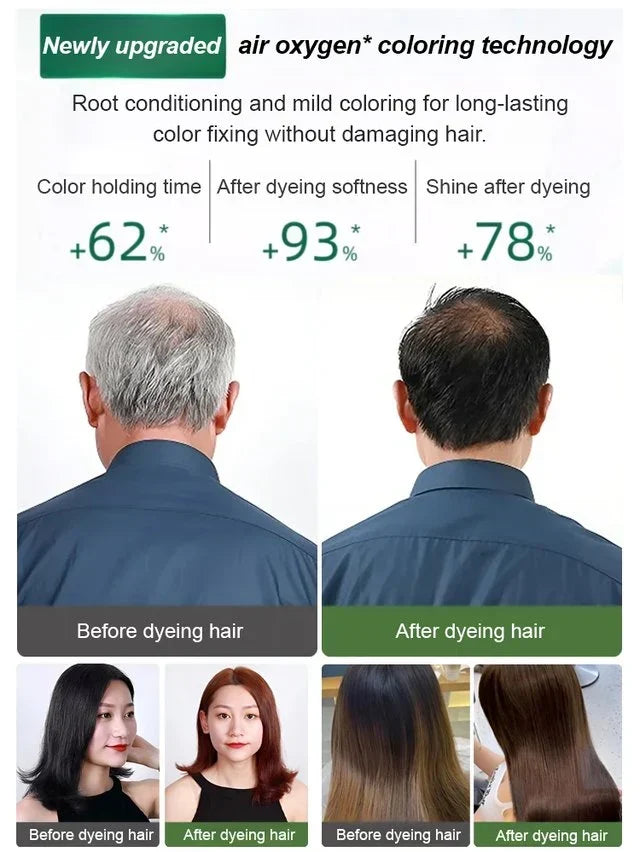 Fruit Essence Hair Dyeing Comb | مشط صبغة شعر بخلاصة الفواكه