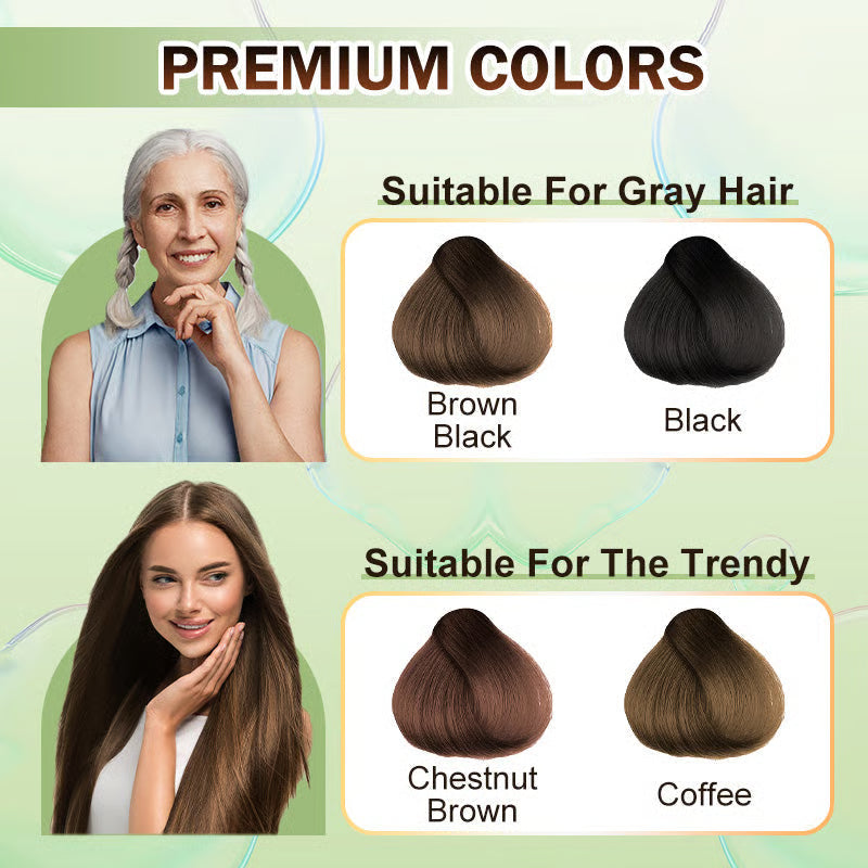 Plant Extract Non-damage Hair Dye Cream | كريم صبغة شعر بخلاصات نباتية