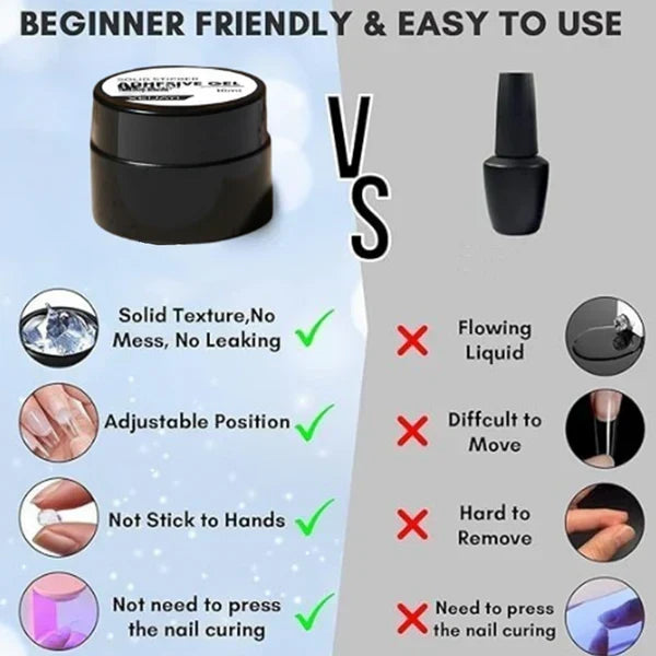 جل تثبيت للأظافر الصناعية | Nail Glue Gel For Artificial Fingernails