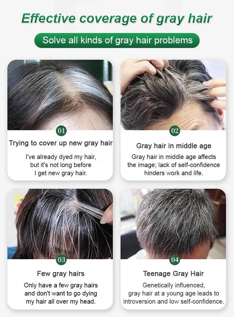 Fruit Essence Hair Dyeing Comb | مشط صبغة شعر بخلاصة الفواكه