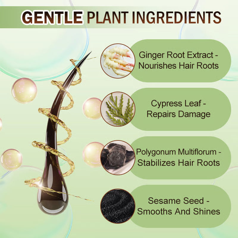 Plant Extract Non-damage Hair Dye Cream | كريم صبغة شعر بخلاصات نباتية