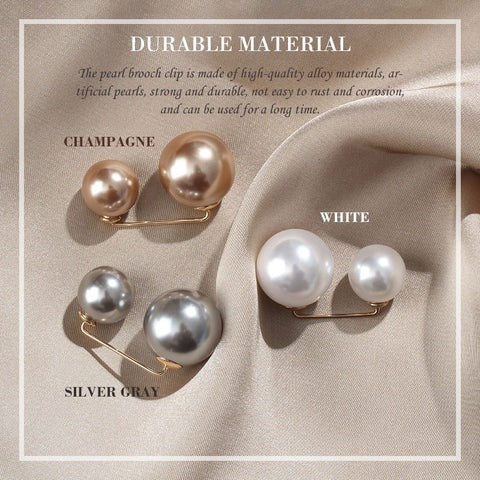 دبابيس بروش بتصميم اللؤلؤ | Fashion Pearl Brooch