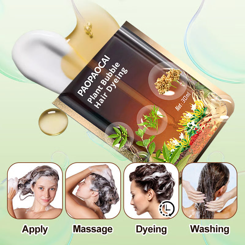 Plant Extract Non-damage Hair Dye Cream | كريم صبغة شعر بخلاصات نباتية