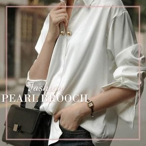 دبابيس بروش بتصميم اللؤلؤ | Fashion Pearl Brooch