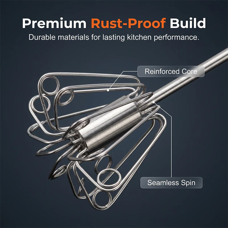 Stainless Steel Egg Beater | مضرب بيض من الستانلس ستيل