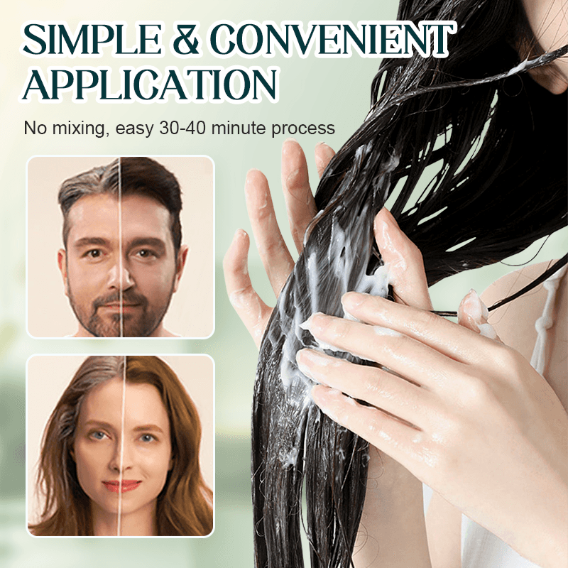 Gentle formula for long-lasting hair dye | صبغة شعر بتركيبة لطيفة